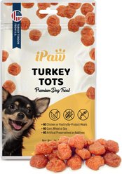 iPaw Turkey Tots Gluten-Free Adult Soft & Chew Dog Treats, 3.53-oz bag slide 1 of 7