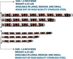 Buckle-Down Marvel Comics X Men Gambit Cards Pose Blocks Dog Collar, Medium: 11 to 16.5-in neck, 1-in wide slide 2 of 8