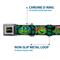 Show in main carousel: Buckle-Down Nickelodeon Teenage Mutant Ninja Turtles Faces Green Turtle Shell Dog Collar, Small: 9.5 to 13-in neck, 1-in wide slide 5 of 8