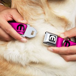 Buckle-Down Mopar Logo Dog Collar, Large: 20 to 31-in neck, 1.5-in wide slide 2 of 8