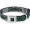 Show in main carousel: Buckle-Down Warner Bros. Harry Potter Slytherin Checker Blocks Dog Collar, Large: 15 to 24-in neck, 1-in wide slide 1 of 8