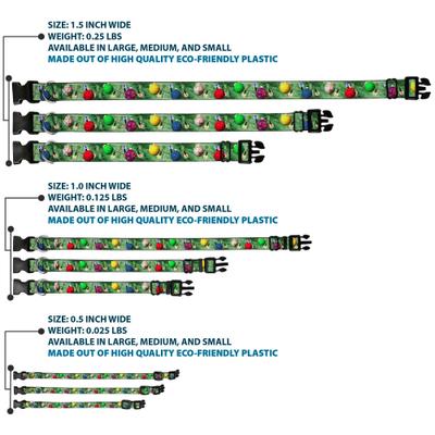 Show full view: Buckle-Down Decorated Tree Dog Collar, Large slide 4 of 10