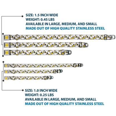 Show full view: Buckle-Down Peanuts Worldwide LLC Peanuts Snoopy Pose Dog Collar, Small: 9.5 to 13-in neck, 1-in wide slide 3 of 8