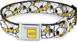 Buckle-Down Peanuts Worldwide LLC Peanuts Snoopy Pose Dog Collar, Large: 15 to 24-in neck, 1-in wide