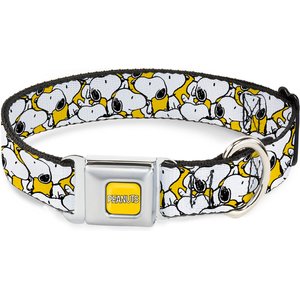 Buckle-Down Peanuts Worldwide LLC Peanuts Snoopy Pose Dog Collar, Large: 15 to 24-in neck, 1-in wide