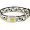 Show in main carousel: Buckle-Down Peanuts Worldwide LLC Peanuts Snoopy Pose Dog Collar, Small: 9.5 to 13-in neck, 1-in wide slide 1 of 8