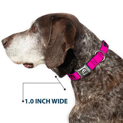 Show full view: Buckle-Down Mopar Logo Dog Collar, Large: 20 to 31-in neck, 1.5-in wide slide 6 of 8