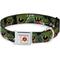 Show in main carousel: Buckle-Down Looney Tunes Marvin the Martian 4 Poses Galaxy Dog Collar, Large: 15 to 24-in neck, 1-in wide slide 1 of 9