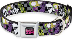 Buckle-Down Nickelodeon Invader Zim GIR Doom Pose Dog Collar, Large: 15 to 24-in neck, 1-in wide