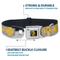 Show in main carousel: Buckle-Down Warner Bros. Harry Potter Hufflepuff Stars Argyle Plaid Dog Collar, Large: 15 to 24-in neck, 1-in wide slide 4 of 8