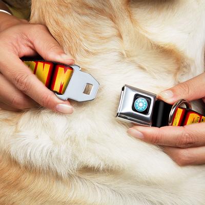 Show full view: Buckle-Down Marvel Comics Iron Man Face I Am Iron Man Dog Collar, Medium: 16 to 23-in neck, 1.5-in wide slide 9 of 9