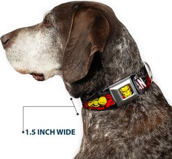 Buckle-Down Marvel Comics The Invincible Iron Man Dog Collar, Small: 13 to 17-in neck, 1.5-in wide slide 2 of 8