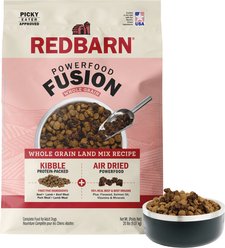 Redbarn Powerfood Fusion Air Dried Whole Grain Land Beef & Lamb Recipe Kibble Blend Dry Dog Food, 20-lb bag