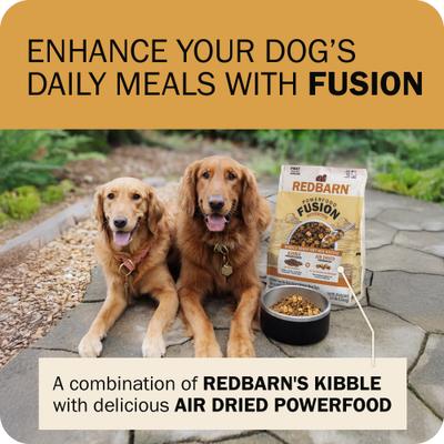 Show full view: Redbarn Powerfood Fusion Air Dried Whole Grain Sky Chicken & Turkey Recipe Kibble Blend Dry Dog Food, 3.5-lb bag slide 7 of 10