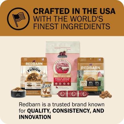 Show full view: Redbarn Powerfood Fusion Air Dried Grain-Free Sky Chicken & Turkey Recipe Kibble Blend Dry Dog Food, 3.5-lb bag slide 9 of 10