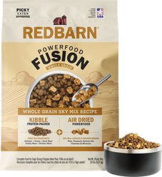 Redbarn Powerfood Fusion Air Dried Whole Grain Sky Chicken & Turkey Recipe Kibble Blend Dry Dog Food, 20-lb bag
