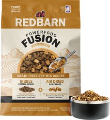 Redbarn Powerfood Fusion Air Dried Grain-Free Sky Chicken & Turkey Recipe Kibble Blend Dry Dog Food, 20-lb bag
