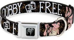 Buckle-Down Warner Bros. Dobby Is Free Dog Collar, Large: 20 to 31-in neck, 1.5-in wide