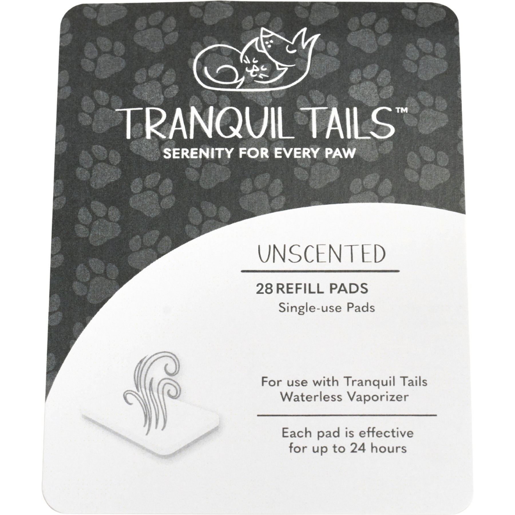 Tranquil Tails Calming Pheromone Diffuser Unscented Refill Pads for Dogs, 28 count