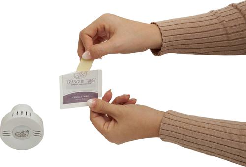 Show full view: Tranquil Tails Vanilla Wag Calming Pheromone Diffuser Refill Pads for Dogs, 28 count slide 3 of 5