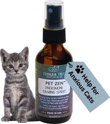 Tranquil Tails Pheromone Calming Spray for Cats, 2-fl oz bottle