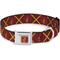 Show in main carousel: Buckle-Down The Wizarding World of Harry Potter Gryffindor Crest Plaid Dog Collar, Large: 20 to 31-in neck, 1.5-in wide slide 1 of 9