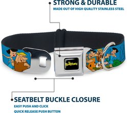 Buckle-Down The Flintstones & Rubbles Group Pose Dog Collar, Medium: 11 to 16.5-in neck, 1-in wide slide 2 of 8