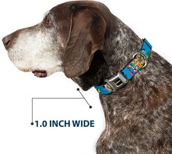 Buckle-Down The Flintstones & Rubbles Group Pose Dog Collar, Small: 9.5 to 13-in neck, 1-in wide slide 2 of 8