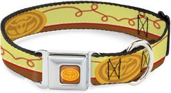 Buckle-Down Disney Toy Story Jessie Bounding Cowboy Buckle Lasso Dog Collar, Medium: 11 to 16.5-in neck, 1-in wide