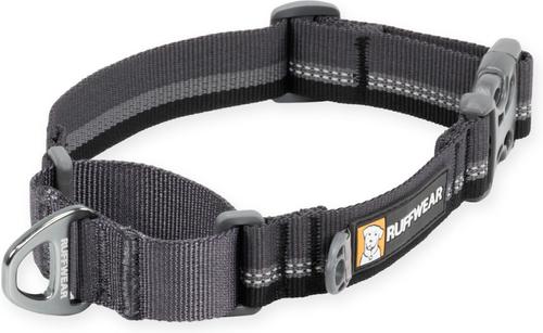 Show full view: Ruffwear Web Reaction Reflective Dog Collar, Basalt Gray, 14 to 17-in neck, 1-in wide slide 2 of 8
