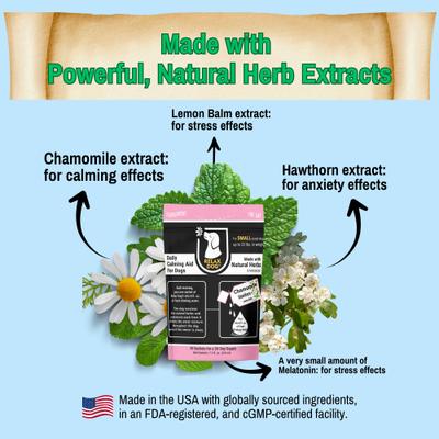 Show full view: Relax Dog Daily Calming Aid for Small Size Dogs, 0.24-fl oz sachet, 30 count slide 6 of 10