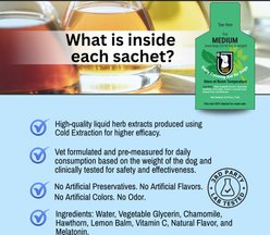 Relax Dog Daily Calming Aid for Medium Size Dogs, 0.24-fl oz pouch, 30 count slide 2 of 9