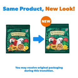 Lafeber Tropical Fruit Nutri-Berries Macaw & Cockatoo Food, 3-lb bag slide 2 of 8