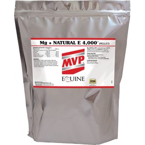 Med-Vet Pharmaceuticals (MVP) Mg + Natural E 4,000 Pellets Horse Supplement, 5-lb