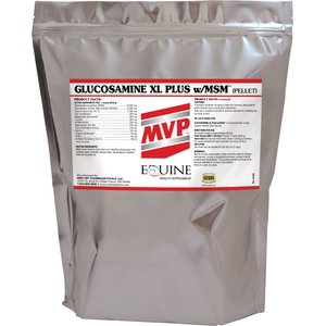 Med-Vet Pharmaceuticals (MVP) Glucosamine + MSM Pellets Horse Joint Supplement, 10-lb