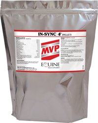 Med-Vet Pharmaceuticals (MVP) In-Sync 4 Pellets Horse Muscular Supplement, 4-lb