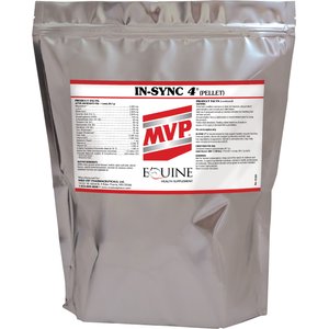 Med-Vet Pharmaceuticals (MVP) In-Sync 4 Pellets Horse Muscular Supplement, 4-lb