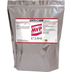 Med-Vet Pharmaceuticals (MVP) Anti-Carb Pellet Horse Weight Management Supplement, 10-lb