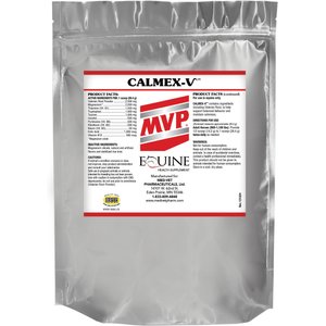 Med-Vet Pharmaceuticals (MVP) Calmex-V Powder Horse Calming Supplement, 2-lb
