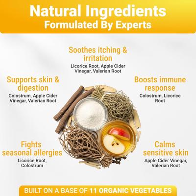 Show full view: Wuffwell Allergy Supplement Chews for Dogs, 140 count slide 6 of 11