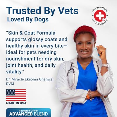 Show full view: Wuffwell Skin & Coat Omega Supplement Chews for Dogs, 140 count slide 7 of 10