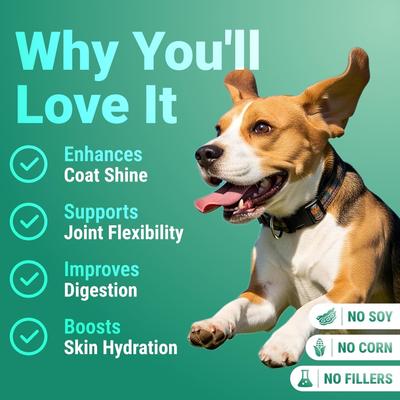 Show full view: Wuffwell Skin & Coat Supplement Collagen Powder, 2-oz slide 4 of 11