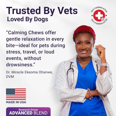 Show full view: Wuffwell Calming Supplement Chews for Dogs, 140 count slide 7 of 11