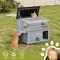 Show in main carousel: Coziwow Outdoor Weatherproof Feral Kitty Shelter Cat House, Grey slide 3 of 6