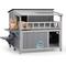 Show in main carousel: Coziwow Outdoor Weatherproof Feral Kitty Shelter Cat House, Grey slide 1 of 6