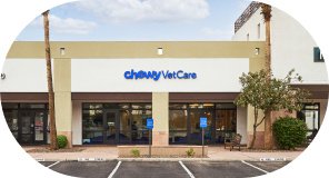 The exterior of Chewy Vet Care Chandler