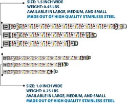 Buckle-Down Star Wars Classic Characters Collage Metal Seatbelt Buckle Dog Collar, White, Medium: 11 to 16.5-in neck, 1-in wide slide 2 of 9
