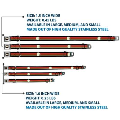 Show full view: Buckle-Down Star Wars Millennium Falcon Metal Seatbelt Buckle Dog Collar, Multicolor, Medium: 16 to 23-in neck, 1.5-in wide slide 3 of 10