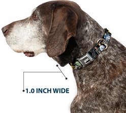Buckle-Down Star Wars Classic Character Poses Metal Seatbelt Buckle Dog Collar, Black, Small: 9.5 to 13-in neck, 1-in wide slide 2 of 9