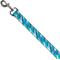 Show in main carousel: Buckle-Down Jazzy Wave Scribble Polyester Dog Leash, Blue, 4-ft long, 1-in wide slide 2 of 6